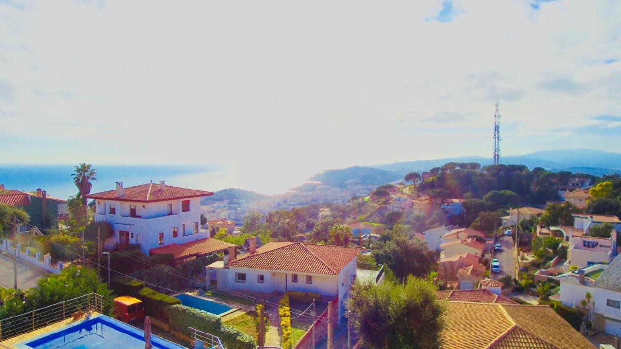 Luxury Villa Investingspain With Sea Views, Pool And Jacuzzi Lloret de Mar Luaran gambar